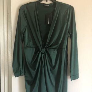 Hunter Green Going Out Dress